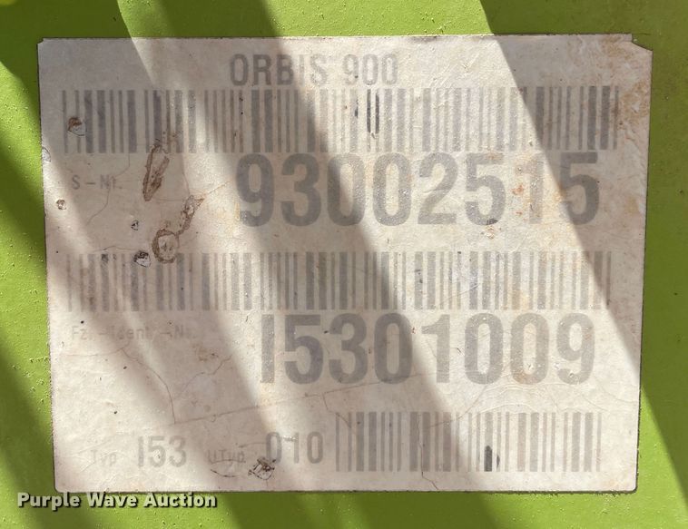 image for item DJ5241 2016 Claas Orbis 900  rotary forage head