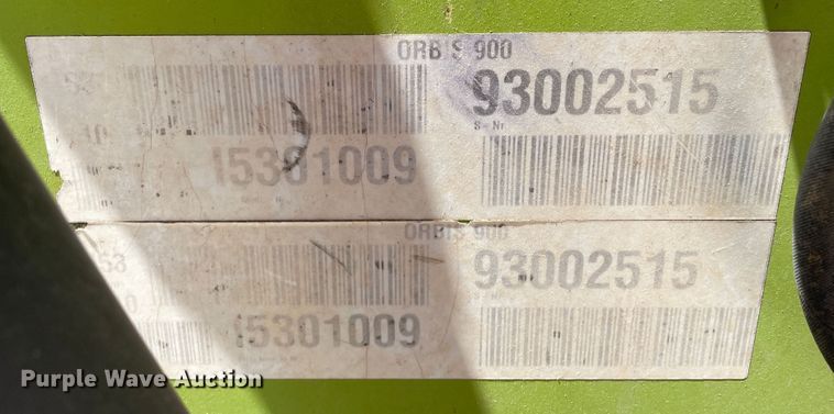 image for item DJ5241 2016 Claas Orbis 900  rotary forage head