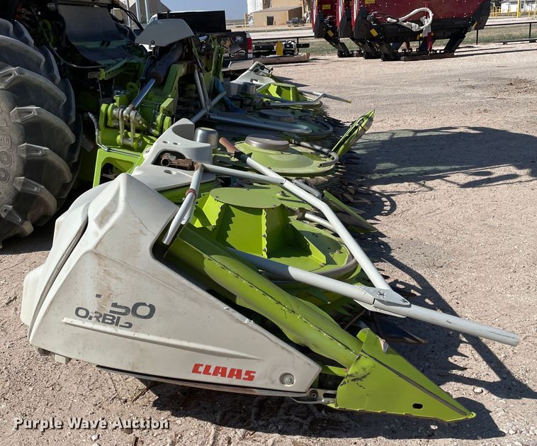 image for item DJ5242 2018 Claas Orbis 750  rotary forage head