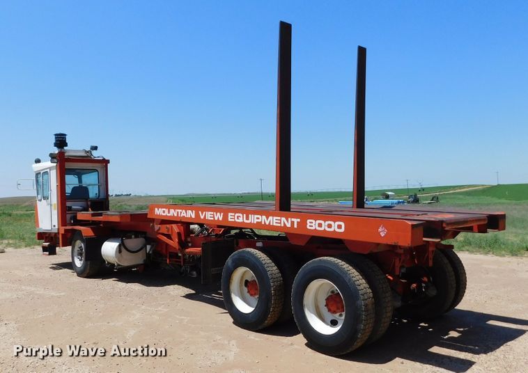 image for item DJ7667 1992 Mountain View Equipment MVE8000  bale stacker