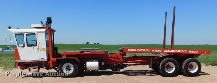 image for item DJ7667 1992 Mountain View Equipment MVE8000  bale stacker