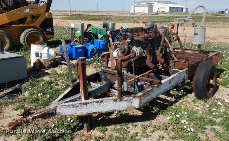 image for item DM5240 Irrigation pump trailer