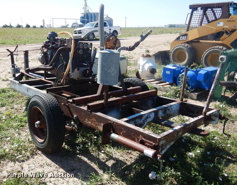 image for item DM5240 Irrigation pump trailer