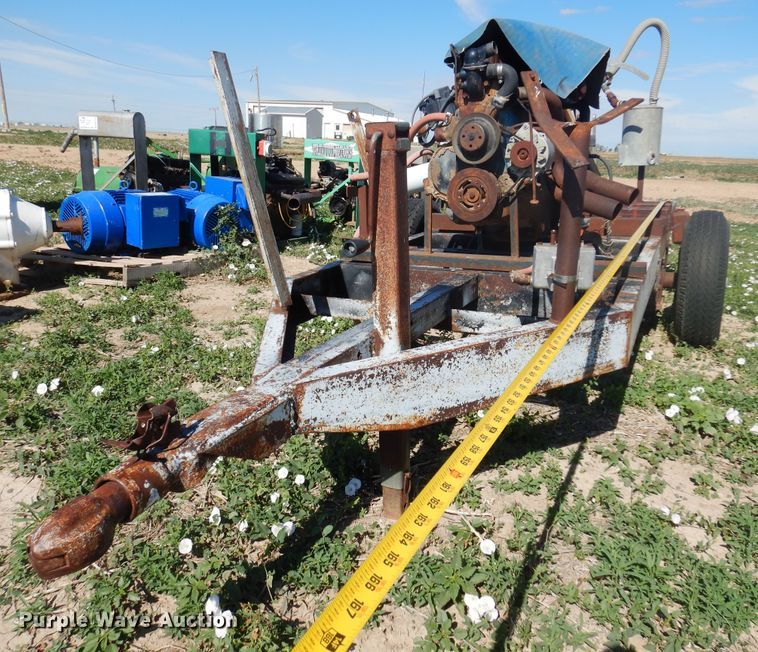 image for item DM5240 Irrigation pump trailer