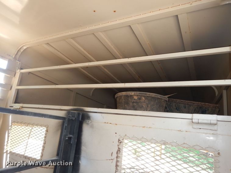 image for item DN1610 2002 Circle D  livestock trailer