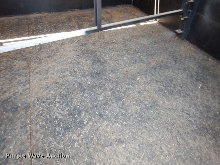 image for item DN1610 2002 Circle D  livestock trailer