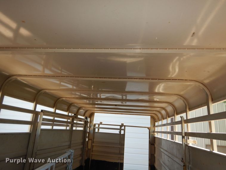 image for item DN1610 2002 Circle D  livestock trailer