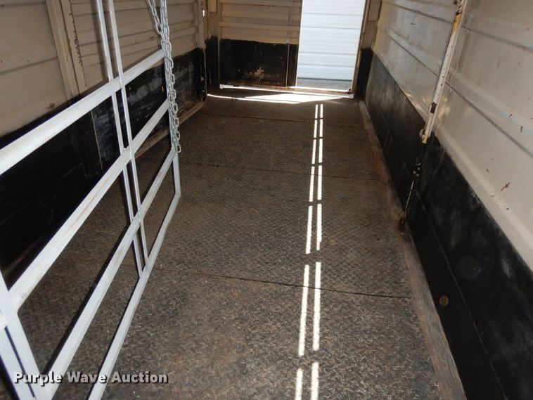 image for item DN1610 2002 Circle D  livestock trailer