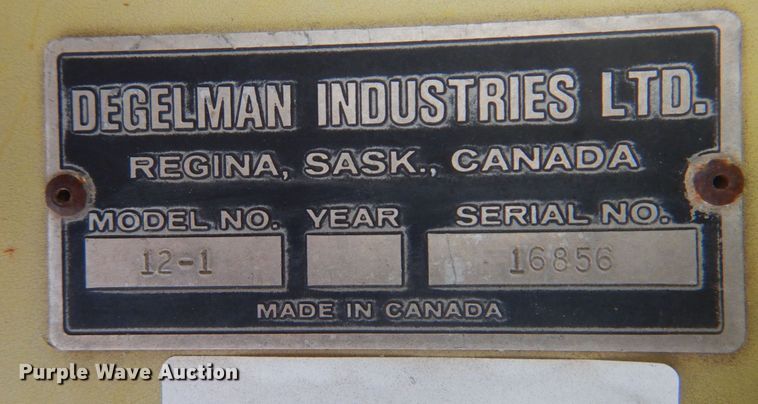 image for item DP4274 Degelman  12' W dozer blade