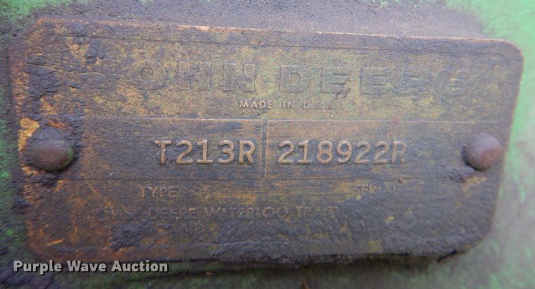 image for item DP4279 1969 John Deere 4020  tractor