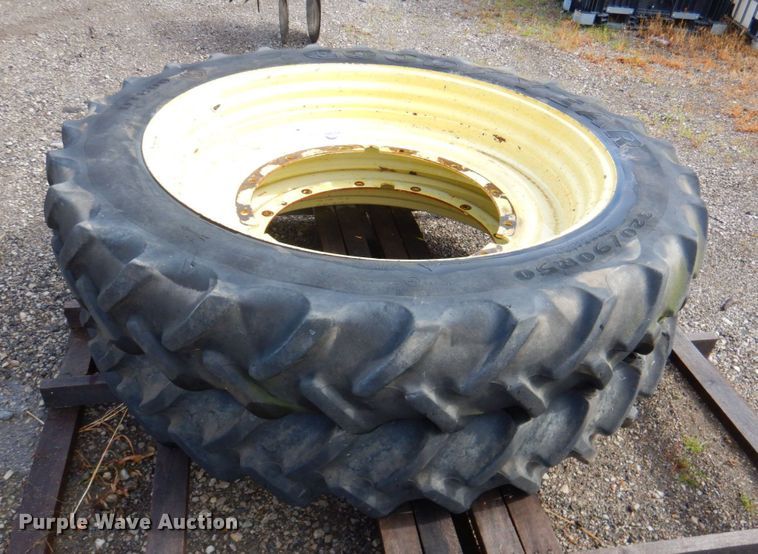 image for item DP4318 (2) Goodyear 320/90R50 tires