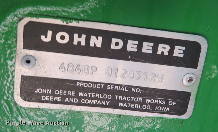 image for item DR0083 1981 John Deere 4840  tractor