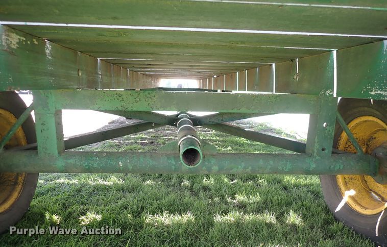 image for item DS7095 Shop built  hay passenger trailer