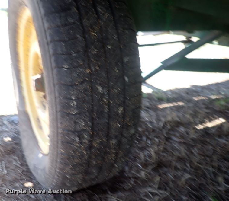 image for item DS7095 Shop built  hay passenger trailer