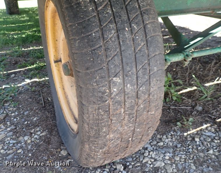 image for item DS7095 Shop built  hay passenger trailer