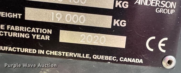 image for item DS8305 2020 Anderson StackPro 5400  bale stacker