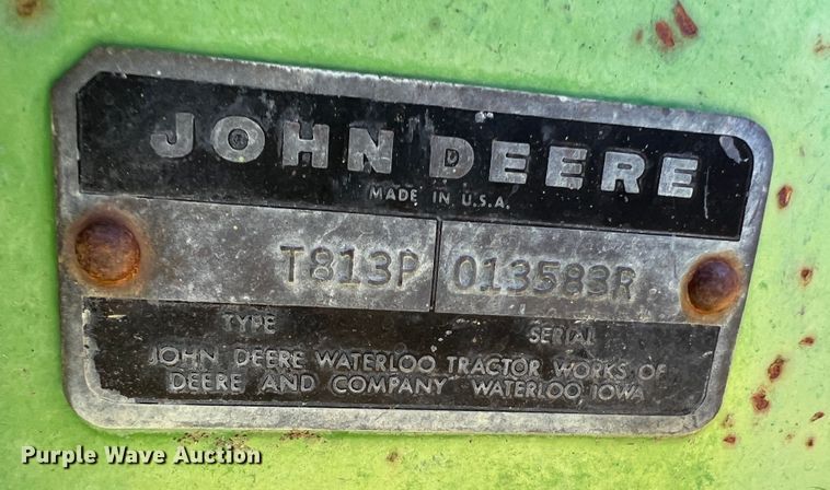 image for item DS8370 1971 John Deere 4620  tractor