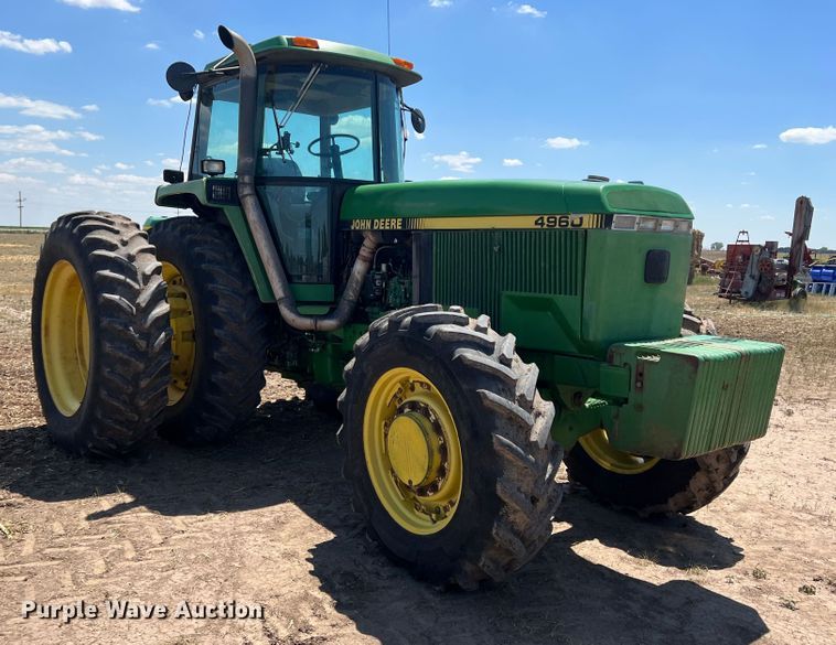 image for item DS8372 1992 John Deere 4960  MFWD tractor