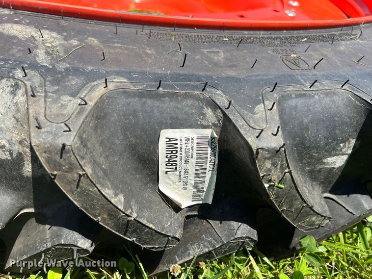 image for item HL9154 (4) Goodyear 230/95R48  tires and wheels