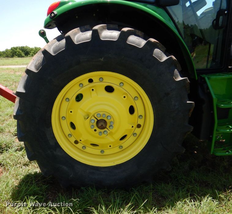 image for item KJ9888 2019 John Deere 6145M  MFWD tractor