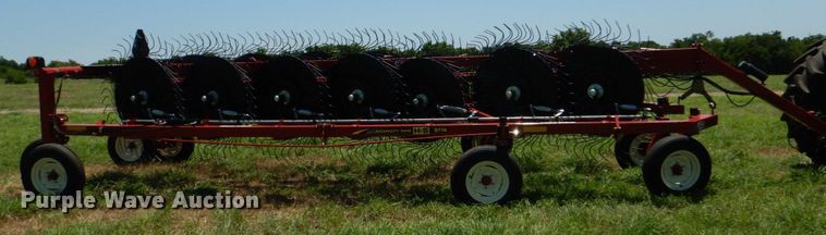 image for item KJ9890 2020 H&S 5114  hay rake