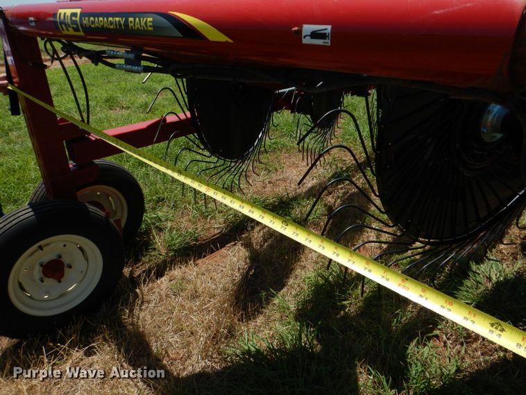 image for item KJ9890 2020 H&S 5114  hay rake