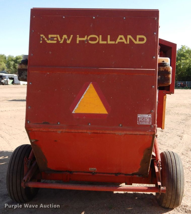 image for item LP9405 New Holland 848  round baler