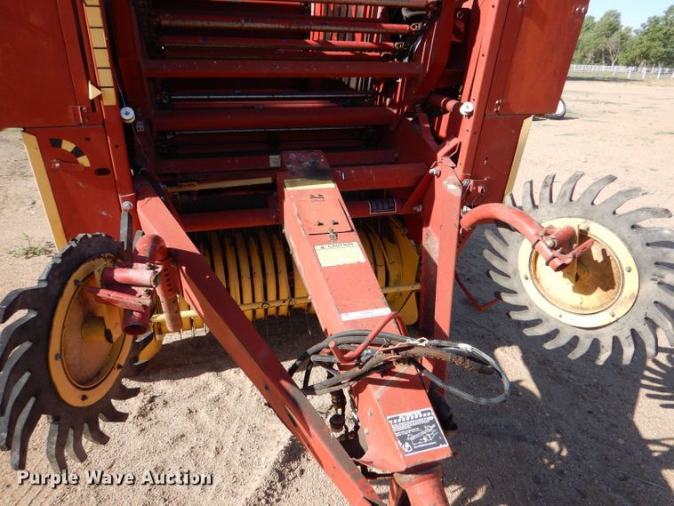 image for item LP9405 New Holland 848  round baler