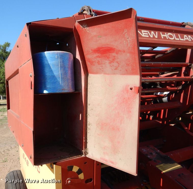 image for item LP9405 New Holland 848  round baler