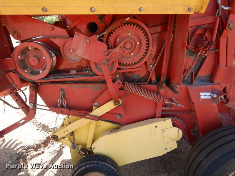 image for item LP9405 New Holland 848  round baler