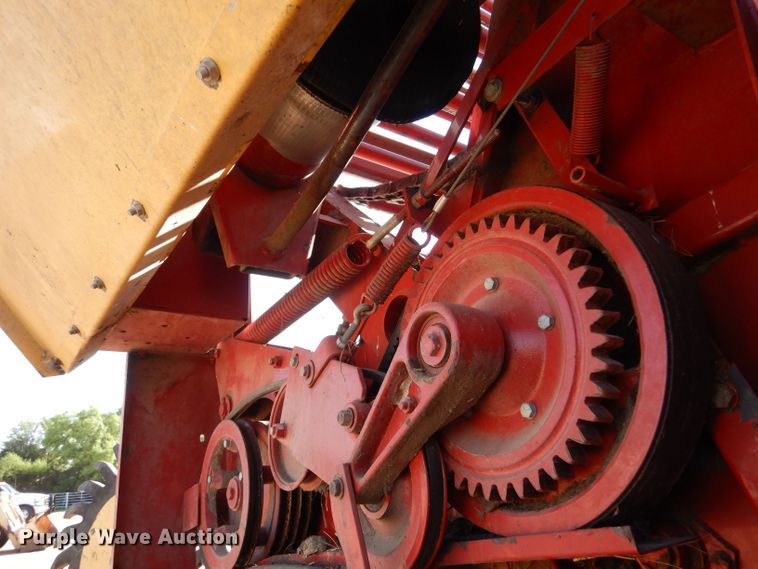 image for item LP9405 New Holland 848  round baler