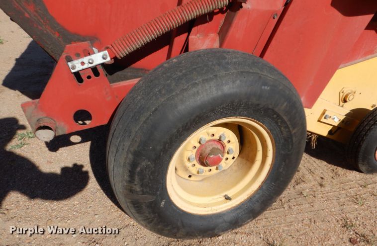 image for item LP9405 New Holland 848  round baler