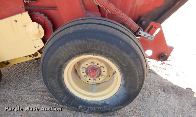 image for item LP9405 New Holland 848  round baler