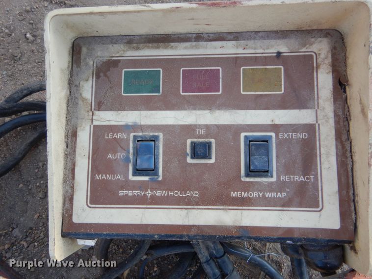 image for item LP9405 New Holland 848  round baler