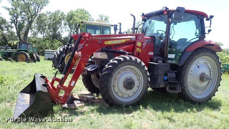 image for item DS7151 2012 Case IH Maxxum 125  MFWD tractor