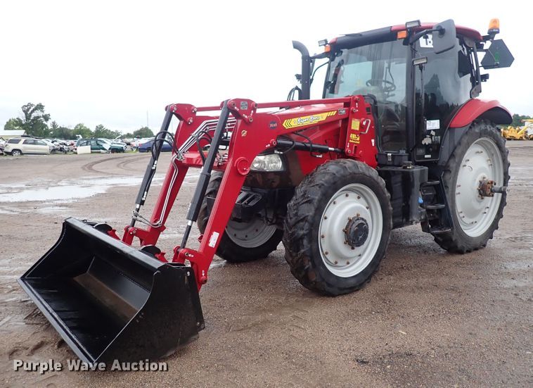 image for item DS7155 2014 Case IH Maxxum 125  MFWD tractor
