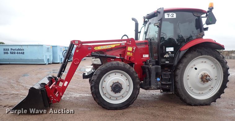 image for item DS7155 2014 Case IH Maxxum 125  MFWD tractor