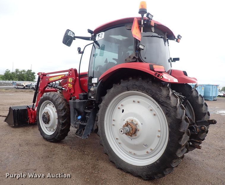 image for item DS7155 2014 Case IH Maxxum 125  MFWD tractor