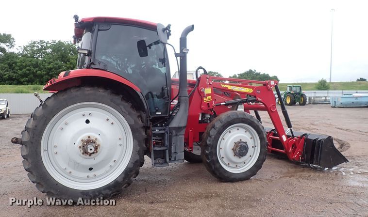 image for item DS7155 2014 Case IH Maxxum 125  MFWD tractor