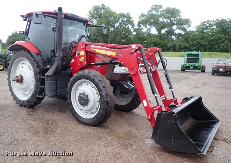 image for item DS7155 2014 Case IH Maxxum 125  MFWD tractor
