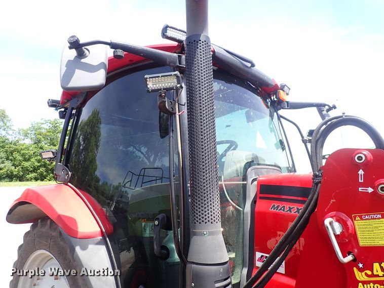 image for item DS7155 2014 Case IH Maxxum 125  MFWD tractor