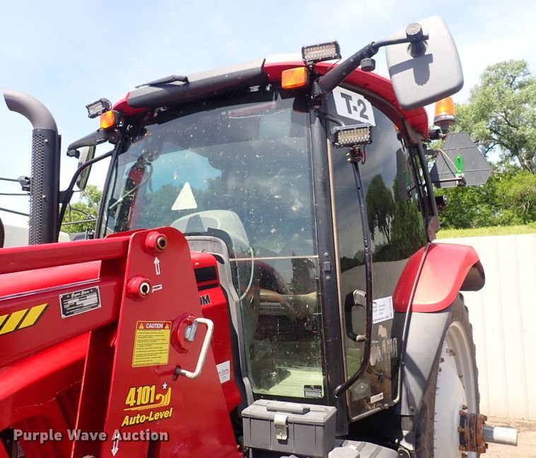 image for item DS7155 2014 Case IH Maxxum 125  MFWD tractor