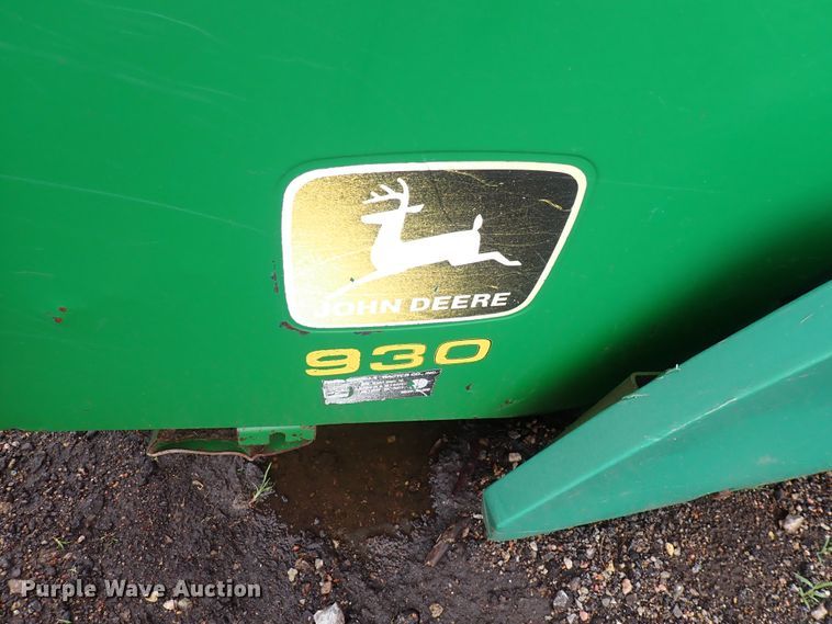 image for item DS7159 1996 John Deere 930  flex head