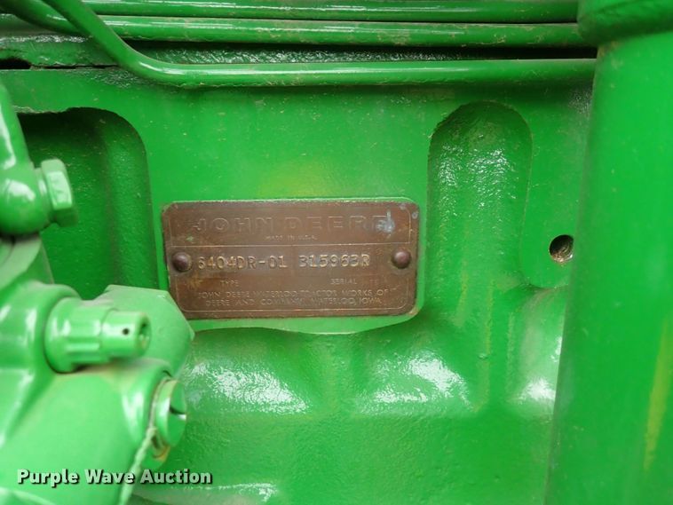 image for item DS7161 1972 John Deere 4020  tractor