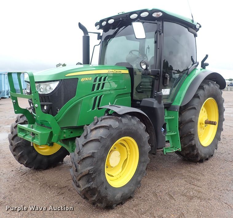 image for item DS7162 2017 John Deere 6130R  MFWD tractor