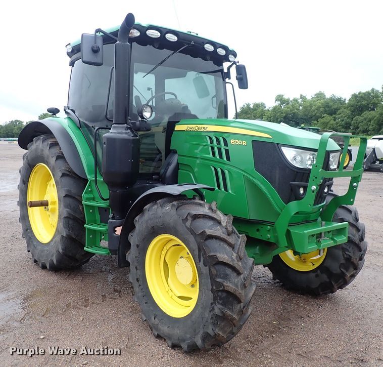 image for item DS7162 2017 John Deere 6130R  MFWD tractor
