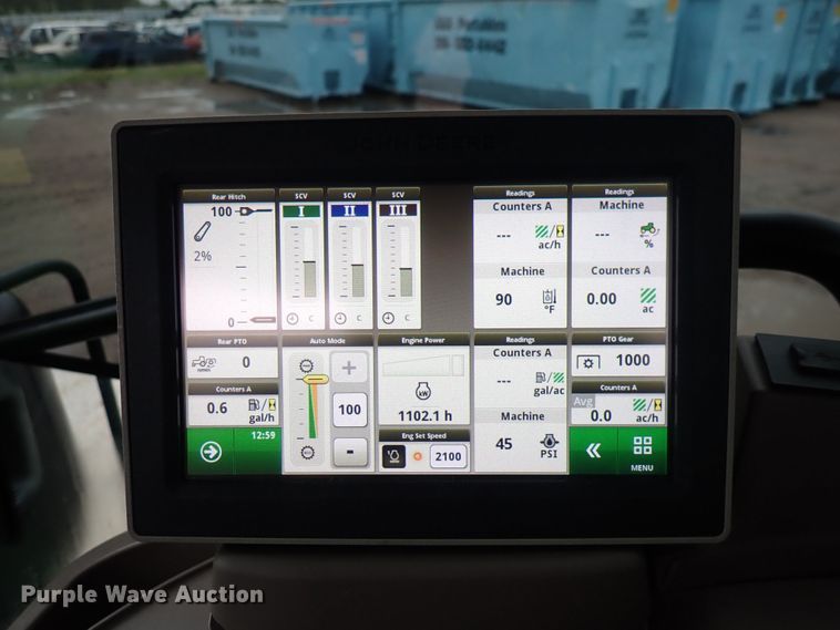 image for item DS7162 2017 John Deere 6130R  MFWD tractor