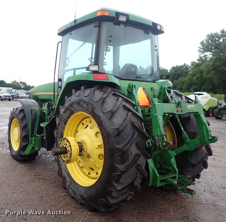 image for item DS7165 1995 John Deere 8400  MFWD tractor