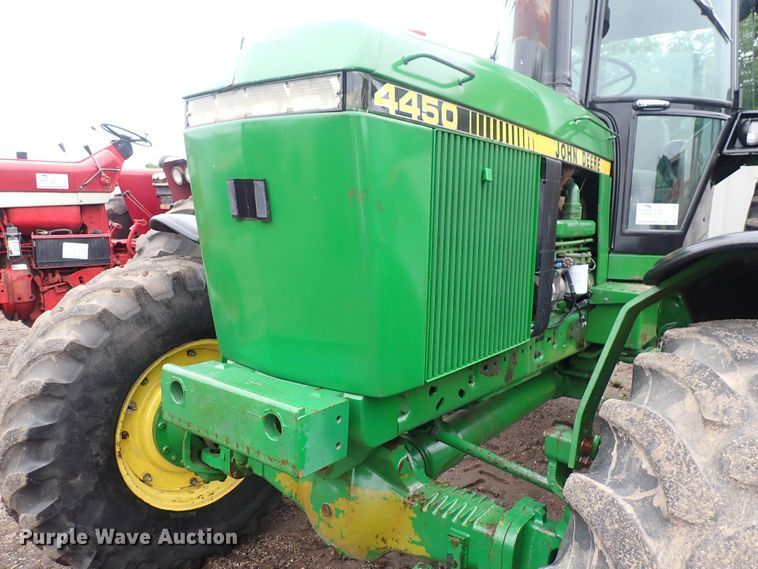 image for item DS7166 1988 John Deere 4450  MFWD tractor