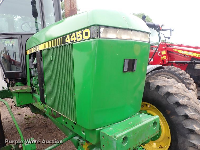 image for item DS7166 1988 John Deere 4450  MFWD tractor